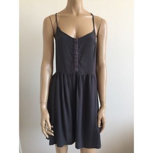 Strappy Distressed Dress